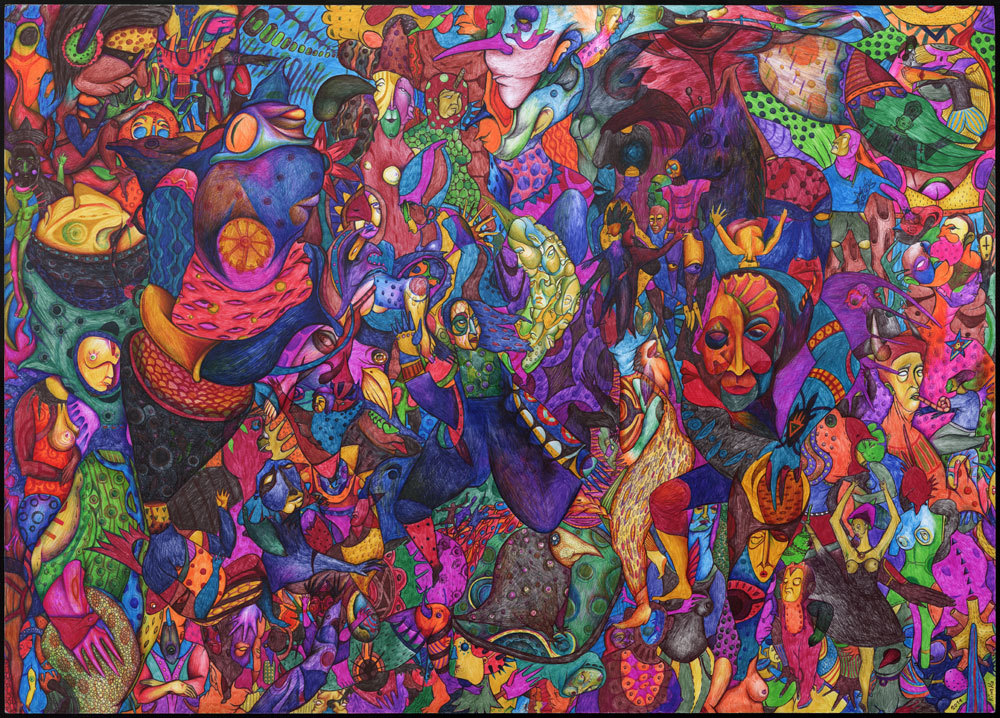 drawing 317, 50×70cm (2014)